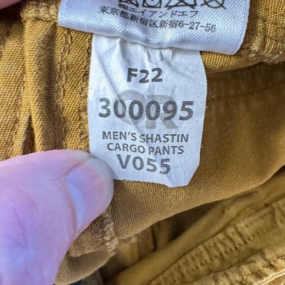 Outdoor Research Men's Shastin Cargo Pants Yellow Size 28 - Picture 10 of 15